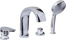 Boheme Смеситель на борт ванны Aqua Design, хром 491