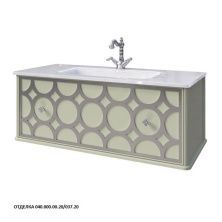 Caprigo Тумба с раковиной CAPRICE 100 см, зеленая, эмаль