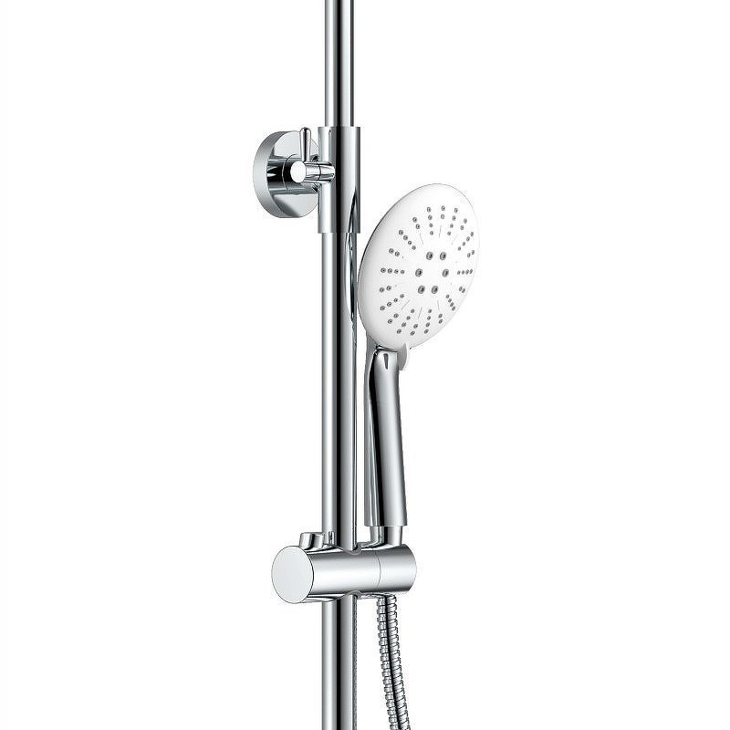 Приобрести haiba душевая система, круглая d-229мм, хром\белый hb24557-8