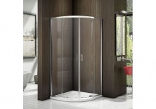 Ограждение душевое Bas Latte R-90-C-WE 90х90 см