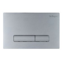 BelBagno Кнопка смыва для инсталляции, GENOVA, хром матовый BB020-GV-CHROME.M