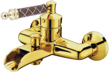 Boheme Смеситель для ванны Vogue, золото\коричневый 213-MR-CH