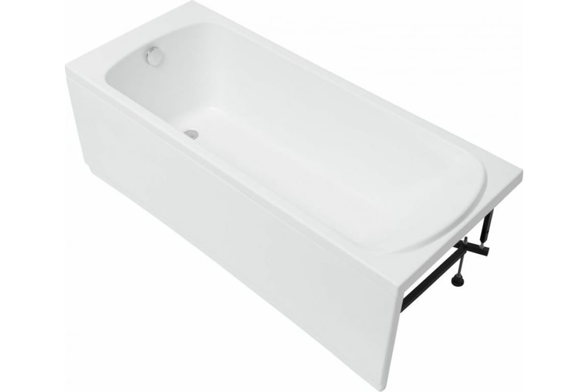 Приобрести aquanet акриловая ванна roma 170x70 см, белая