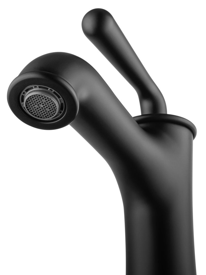 Приобрести смеситель для раковины wonzon & woghand steam, черный матовый (ww-88139008-mb)