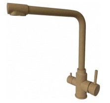 Смеситель для кухни ViEiR Kitchen 375 мм, с подключением к фильтру, охра V15026(M)