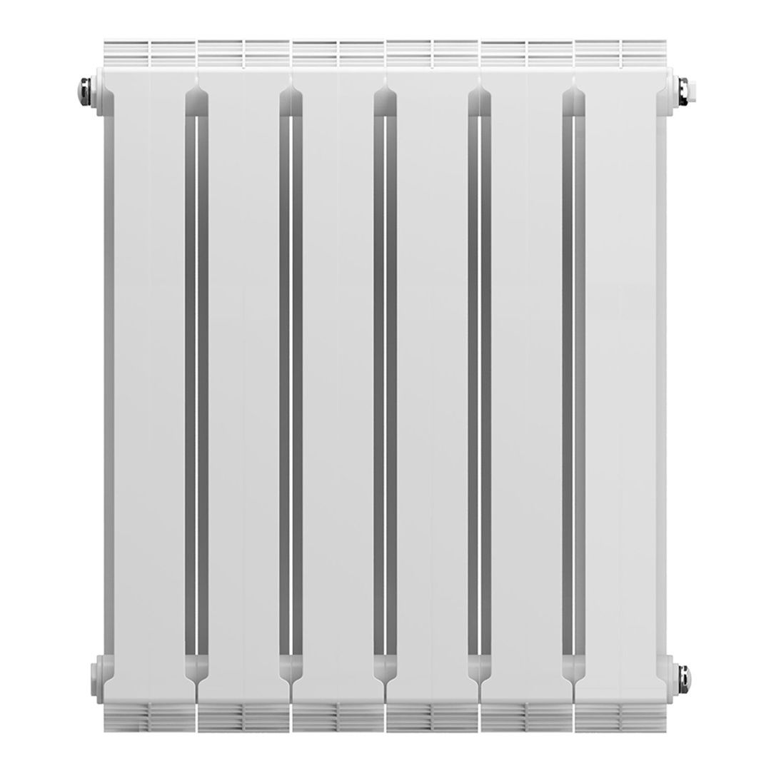 Приобрести royal thermo радиатор биметаллический biliner 500 /bianco traffico ( белый ) - 6 секц.