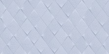 Плитка настенная Alma Ceramica Lima Голубая Ромбы