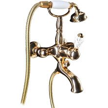 Boheme Смеситель для ванны Crystal, золото\кристаллы 283-CRST