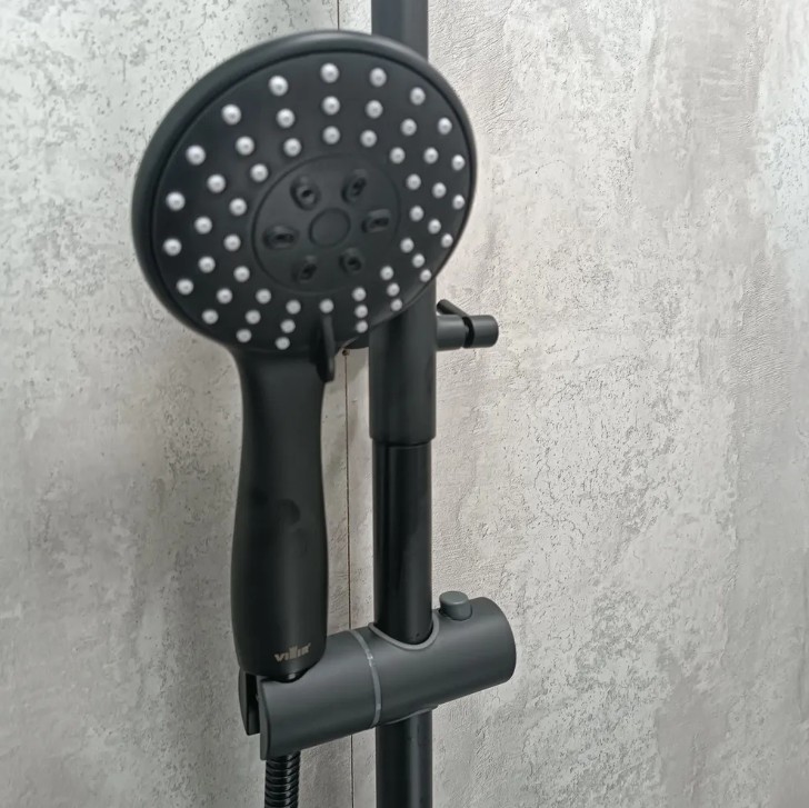 Приобрести душевая система vieir camomilla 1500 мм, черный v283562c