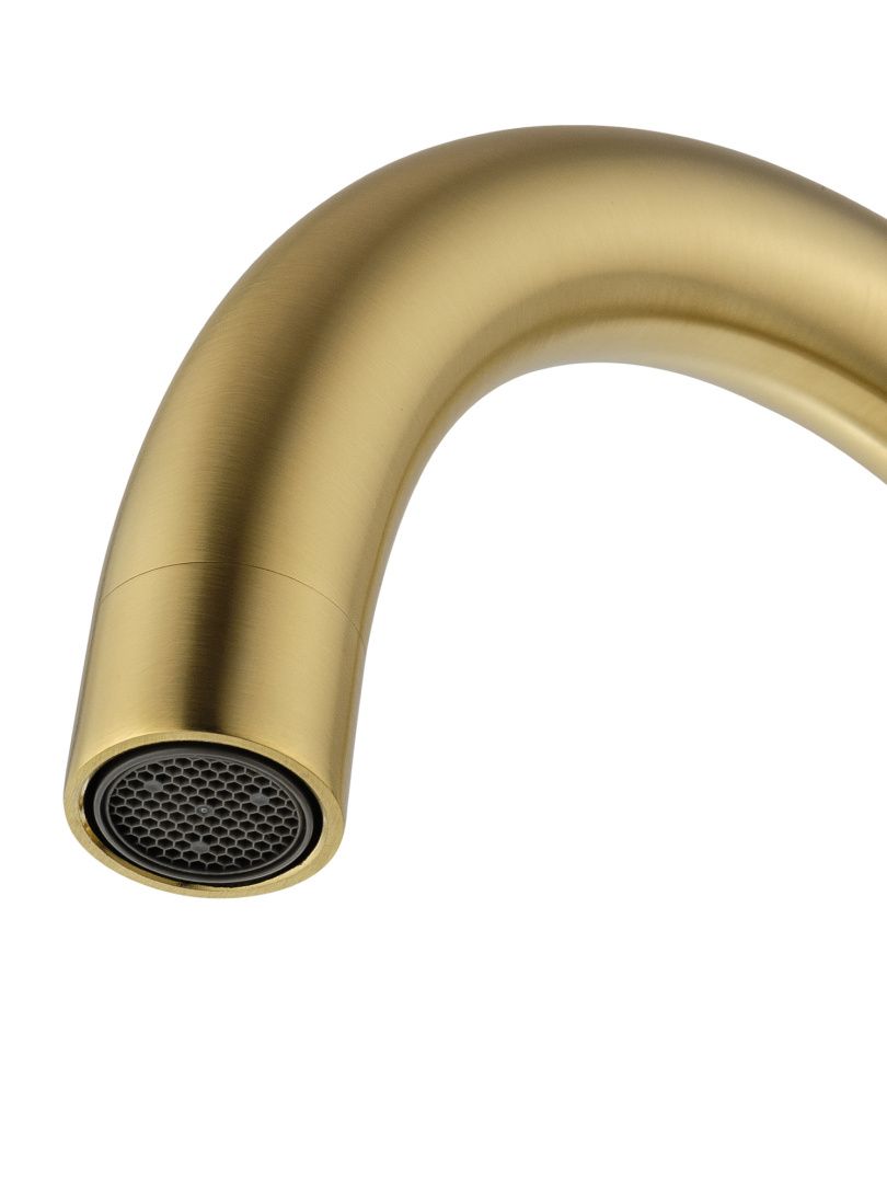 Приобрести смесители напольные для ванн и раковин wonzon & woghand stick, брашированное золото (ww-88649017-bg)