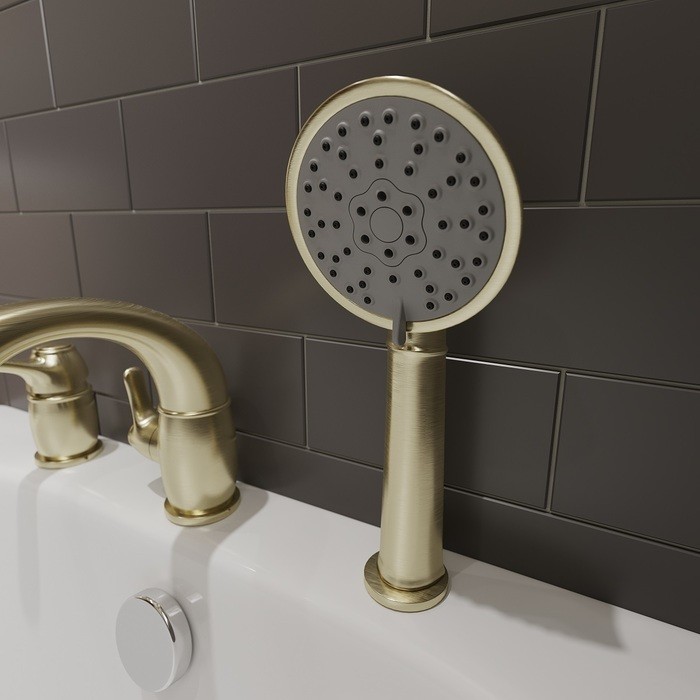 Приобрести iddis смеситель на борт ванны oldie, 3 -отверстия, бронза oldbr30i07