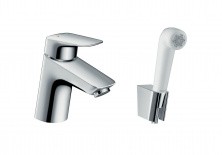 71290000 Logis Смеситель однорычажный для умывальника с гигиеническим душем 1,6 м