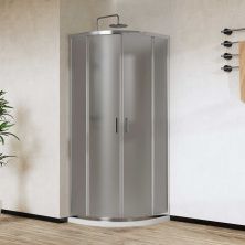 Vincea Душевое ограждение City 80х80 см, текстурное, хром VSQ-5CT800MT