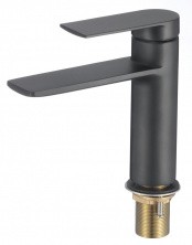 Savol Смеситель для раковины 151мм, черный матовый S-601811H