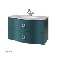 Caprigo Тумба с раковиной NOKTURN 90 см, море