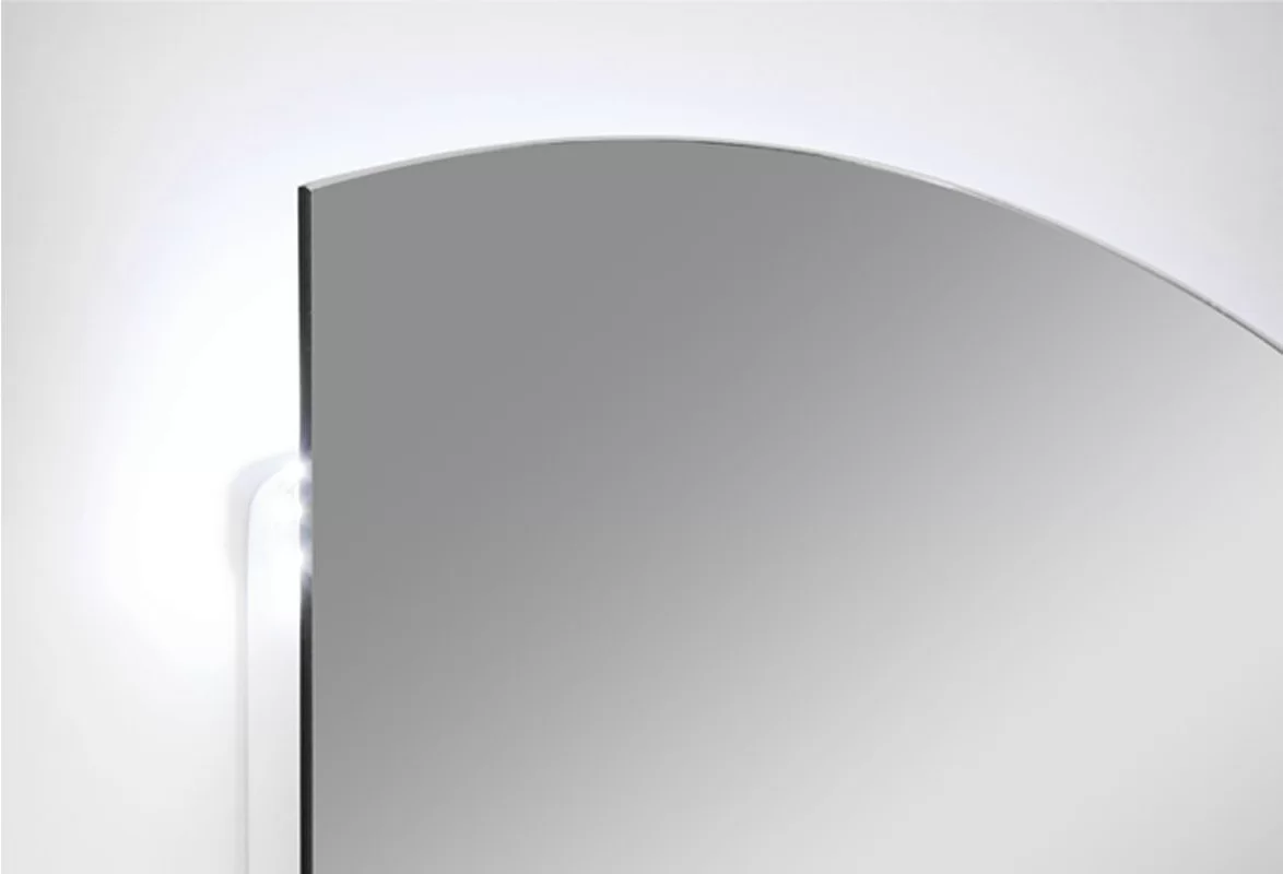 Приобрести continent зеркало с подсветкой jill 60х90 см, белое