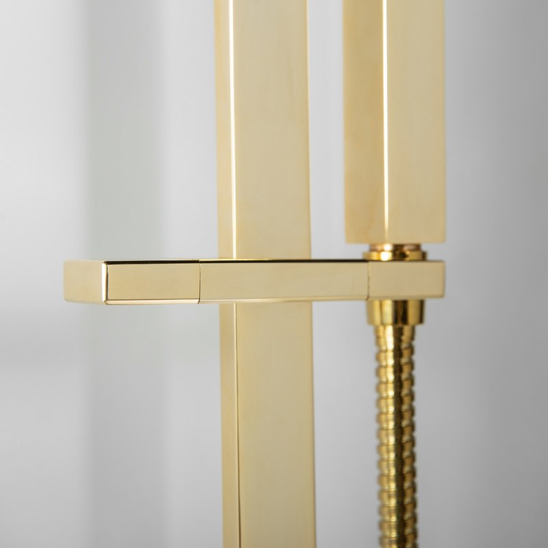 Приобрести cezares душевой гарнитур unika, золото czr-l-sd-03/24