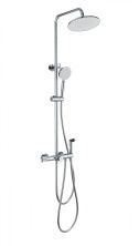 Душевая система с техническим душем и термостатом WONZON & WOGHAND, Хром (WW-B3097-A-CR)