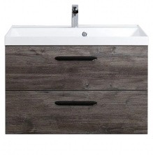 Тумба подвесная с раковиной BelBagno AURORA-800-2C-SO-PP 80 см, Pino Pasadena