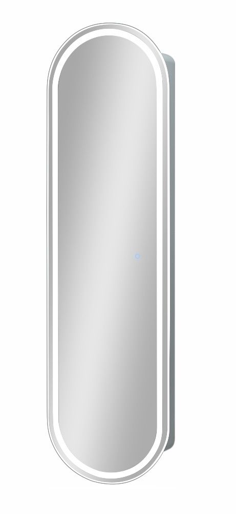 Приобрести continent пенал подвесной с подсветкой elmage white 160 см, сенсорный включатель, белый