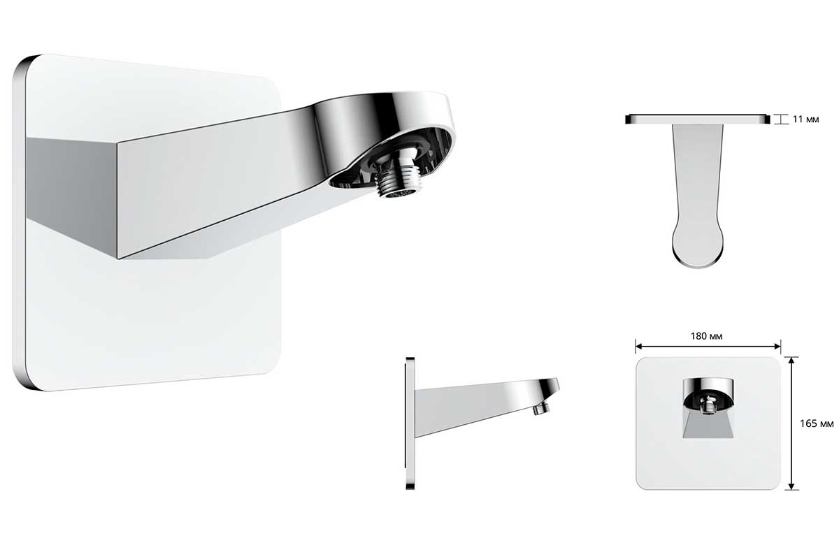 Приобрести vincea верхний душ inspire 320 мм, хром vshd-3i4cch