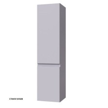 Caprigo Пенал подвесной Forte 35 см, левосторонний, темно серый 36150L-SF028