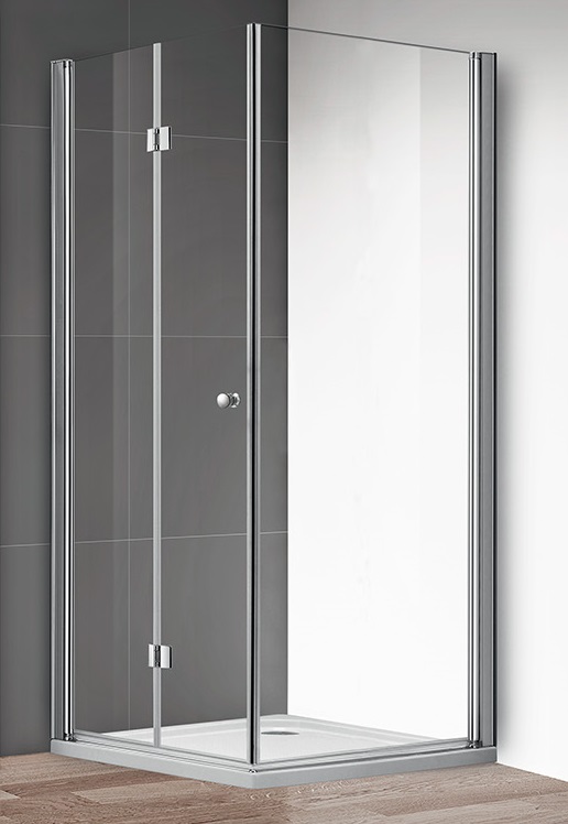 Приобрести cezares душевое ограждение eco 90х90 см, хром eco-o-as-1-90-c-cr