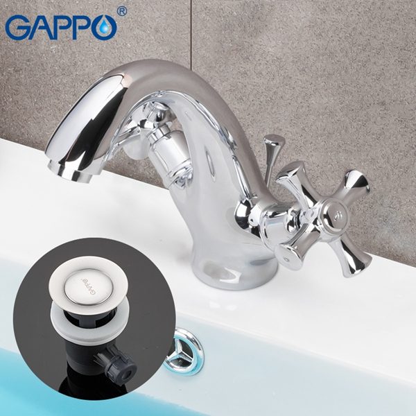 Приобрести gappo смеситель для раковины g1042, хром 89438