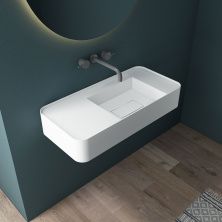 Vincea Раковина подвесная Solid Surface 120х40 см, белая матовая VWB-6S412MW