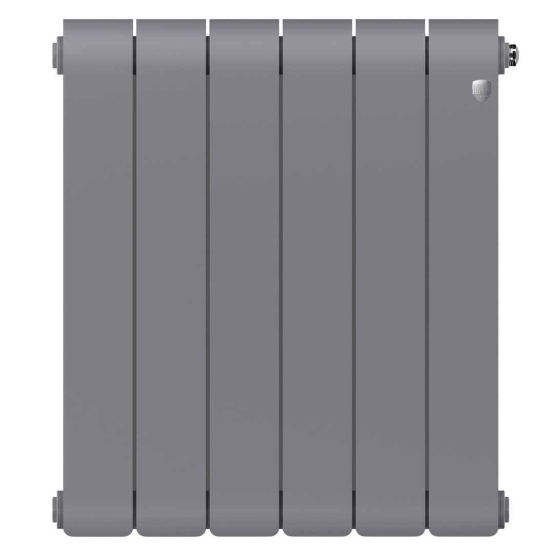 Приобрести royal thermo радиатор биметаллический infinity 500 /silver satin ( серебристый ) -6 секц.