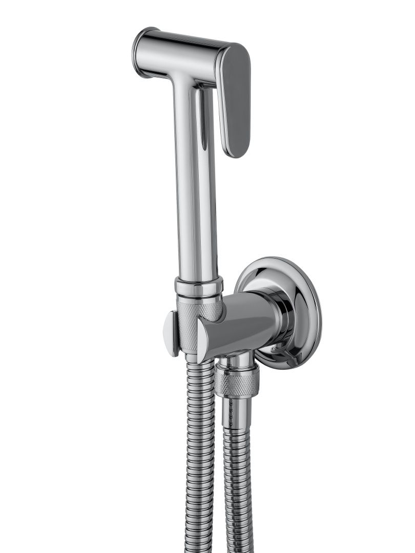 Приобрести смеситель с гигиеническим душем встраиваемый wonzon & woghand steam, хром (ww-88849008-cr)