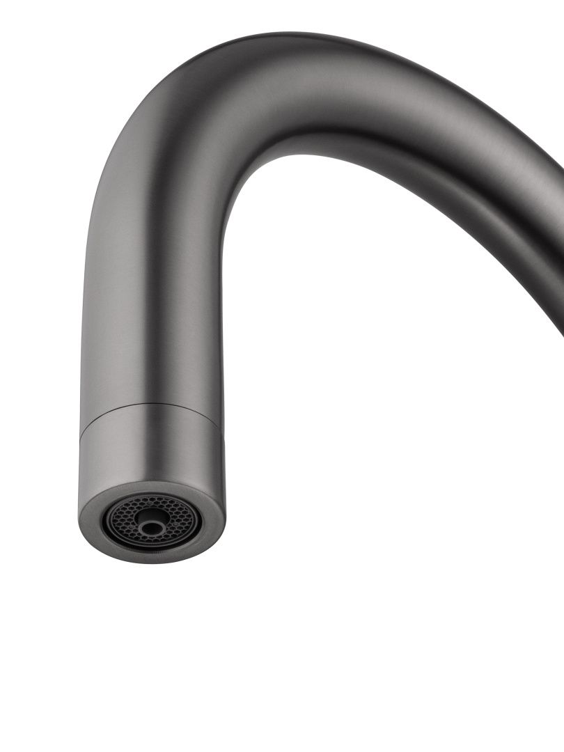 Приобрести смеситель для кухни c подключением фильтра wonzon & woghand, темный графит (ww-3211-bgg)