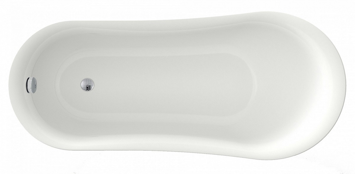 Приобрести azario акриловая ванна cardiff 170х76 см, отдельностоящая car17076
