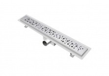 Трап TIM BAD415502 55 см, нержавеющая сталь