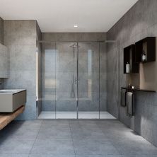 Vincea Душевая дверь Garda 200 см, прозрачное, хром VDS-1G2200CL