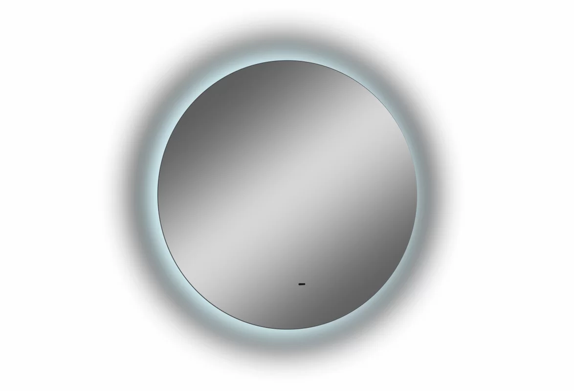 Приобрести continent зеркало с подсветкой ajour 70х70 см, белое