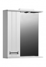 VIGO Зеркало-шкаф Diana 60 см, со спотом, левое, белое z.DIA.60.L.El