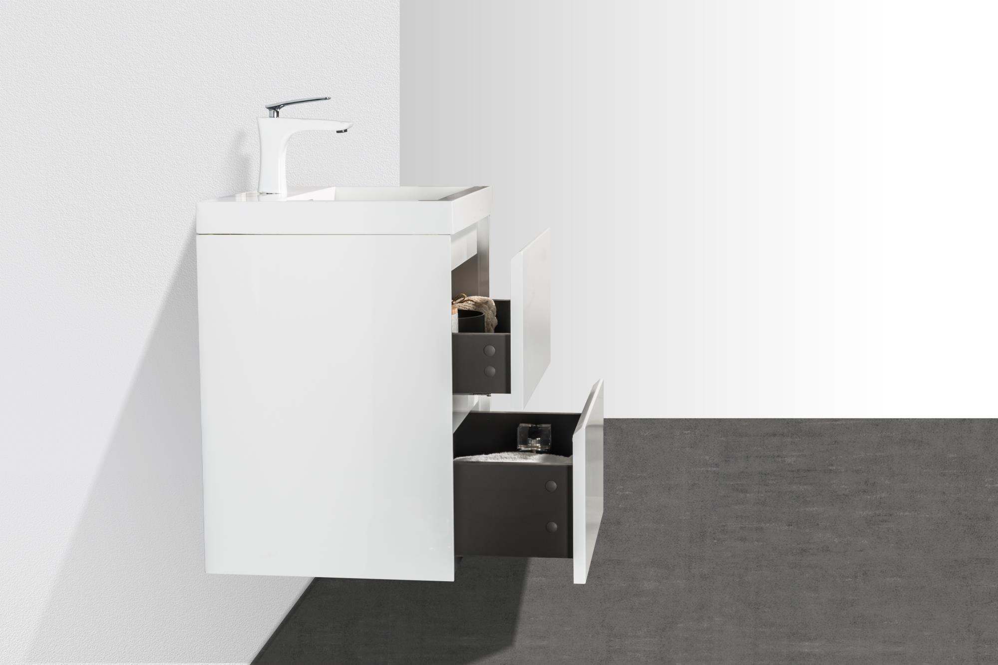 Приобрести belbagno тумба с раковиной pietra mini 50 см, подвесная bianco lucido, белая раковина