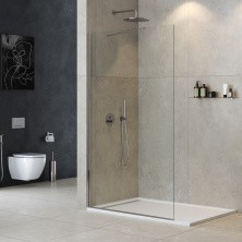 Cezares Душевая перегородка LIBERTA 130 см, хром LIBERTA-L-1-TB-130-C-Cr