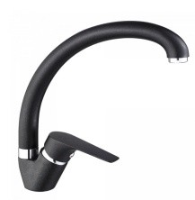 Смеситель для кухни ViEiR Sist 241мм, черный/оникс V063521C2