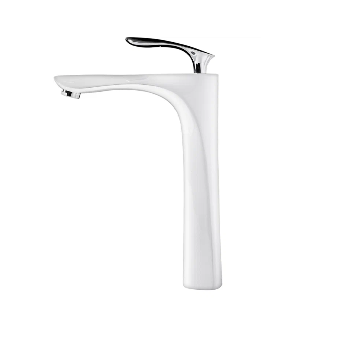 Приобрести grocenberg смеситель для раковины, высокий, белый\хром gb3001wc