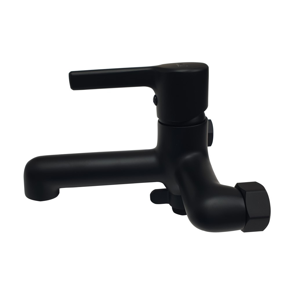 Приобрести haiba смеситель для ванны 212мм, черный матовый hb-60814-7