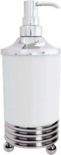 Boheme Дозатор жидкого мыла Hermitage, хром 10389