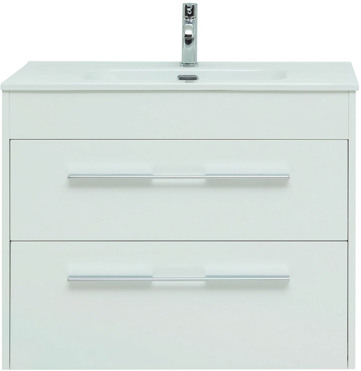 Приобрести aquanet тумба с раковиной августа 85 см, белая