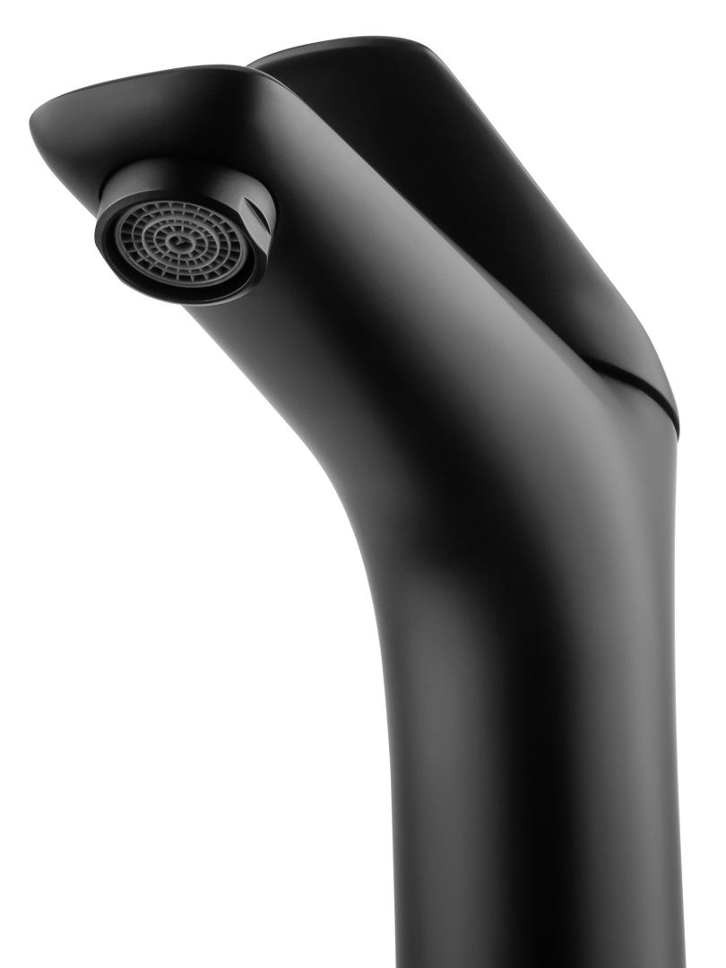 Приобрести смеситель для раковины wonzon & woghand elbe, черный матовый (ww-a41222-mb)