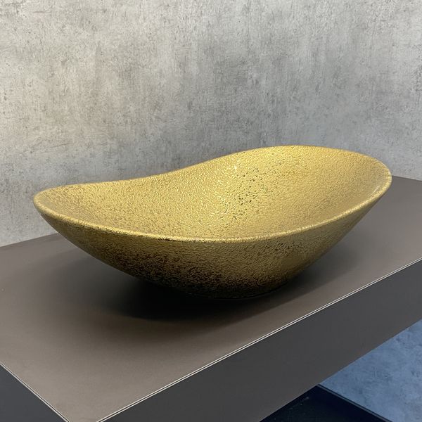 Приобрести comforty раковина 7811asj 62х34 см, золото