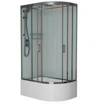 Frank Frank Душевая кабина F412/2L Brilliant с высоким поддоном, левосторонняя