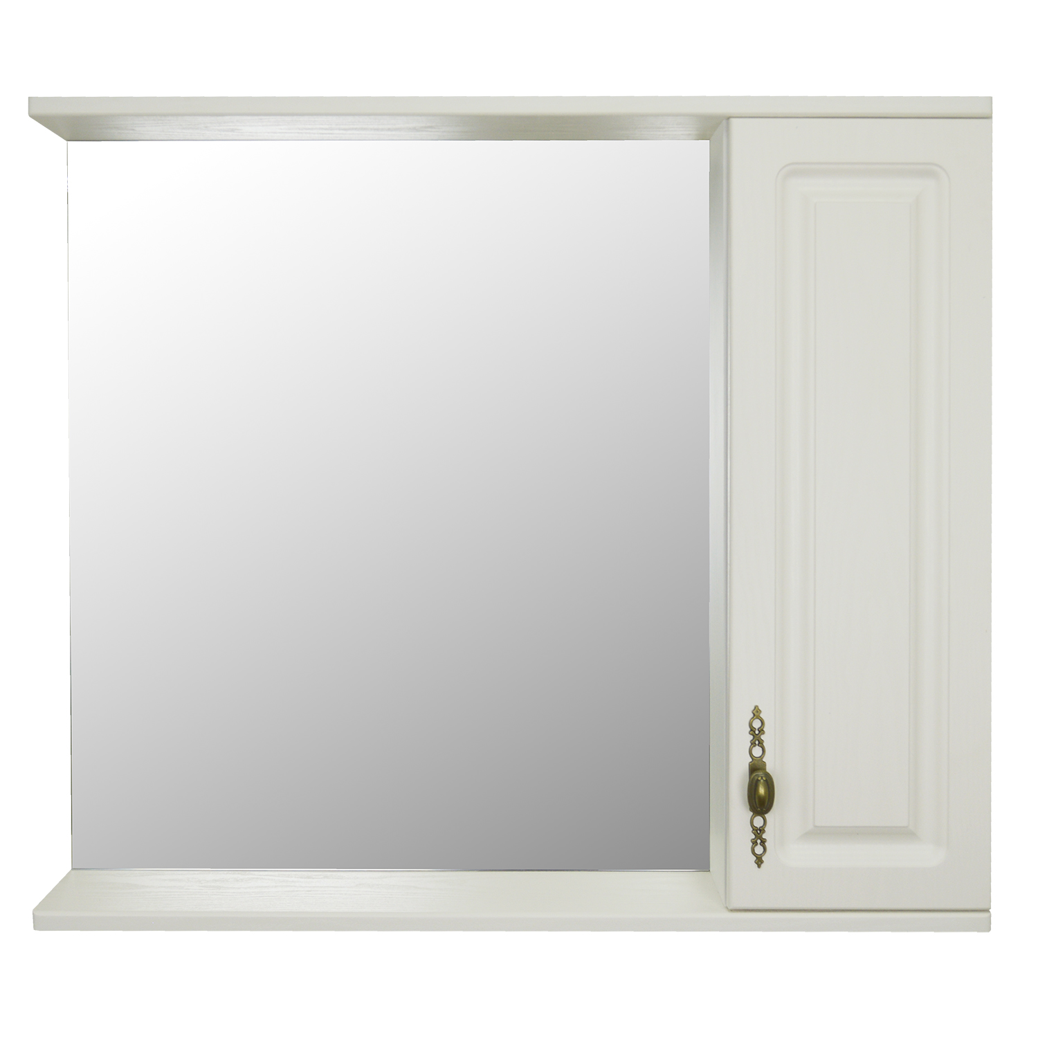 Приобрести loranto зеркало-шкаф janet 80 800х700х140, механизм доводчика, ольха (cs00049713)