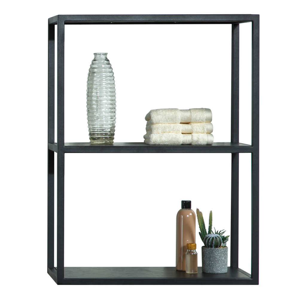 Приобрести cezares полка металическая cadro 30 см см, подвесная , черная cadro-60/30/80-2c-so-met-st