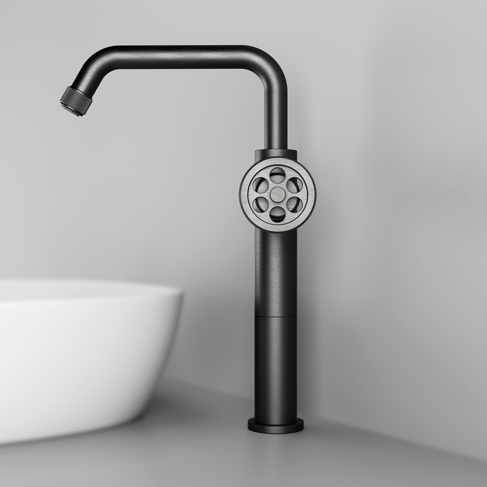 Приобрести iddis смеситель для раковины grange 326мм, высокий, графит gragmr1i01